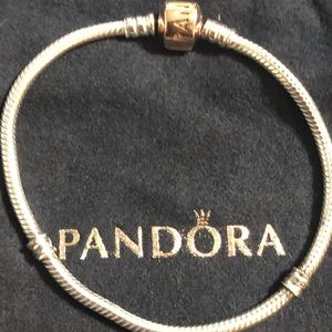 Authentic PANDORA Rose Clasp Bracelet
